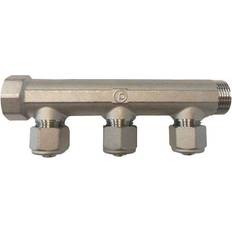 PETTINAROLI Vand & Afløb PETTINAROLI Fordelerrør Messing Tea 3 X 15 Mm Afgrening