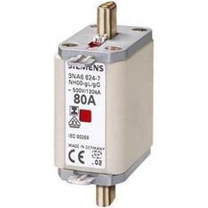 Siemens Sikringer Siemens Sikring NH 00 125A GG 500V Isoleret Gribeflade 3NA6832