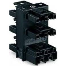 Wago Afgreningsblok 5-vejs 1xstik /5xhun3p Sort