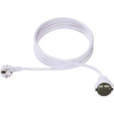 White Extension Cords Bachmann 341.287 Current Cable extension 16 A White 4.00 m