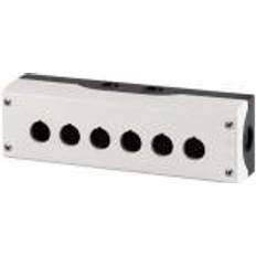 Eaton M22-I6 Påbygningskabninet 6 installationspunkter, Til fastgørelse i jorden (Ø x H) 22 mm x 80 mm Antracit 1 stk