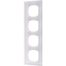 Gira 4-modul-ramme Esprit Glas Hvid