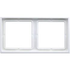 Jung LS 990 ramme 2 modul hvid