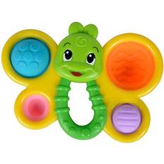 Juguetes para bebé Simba 104010007 ABC Lustiger Plopp Schmetterling/mit 4 weichen Ploppern in bunten Farben 14cm Funny Butterfly/with 4 Soft Ploppers Colours 14 cm