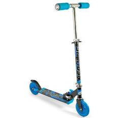 Nebulus Scooter Black with Blue Chrome Finish
