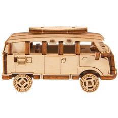 Wooden City Maquette En Bois Retro Ride 1