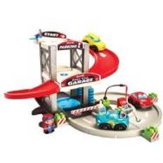 Leikkiautotallit Ecoiffier 3011 Abrick Garage 3 Vehicles 1 Character for Age 18 Months Made in France