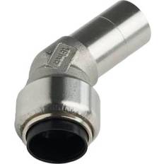 Roth 45° indstiks-vinkel rustfri muffe/nippel 18 mm