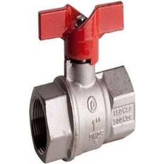 PETTINAROLI F x f heavyduty fullway ball valve red butterfly handle te