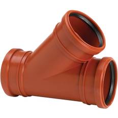 Uponor PP-grenrør 45 grader 110x110mm