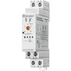 Timer Strømafbrydere Finder Trappeautomat 16A 230V, 30S-20M, 8 funktioner, skrueterminal