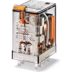 Finder stikbensrelæ plug-in 2CO 10A 110VAC