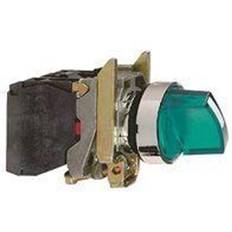 XB4BK123B5, Selector Switch 2-Pos 24V Illuminated Green 1NO/1NC