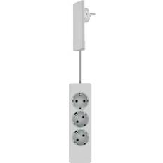 Evoline stik EVOline Plug Forlængerledning med 3 Stik 1.5m - Hvid