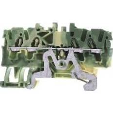 Wago 2002-1407 PG terminal 5.20 mm Pull spring Configuration: Terre Green, Yellow 1 pc(s)