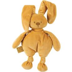 Nattou Lapidou Soft Toy Rabbit Companion from Birth 36 cm Lapidou Ochre