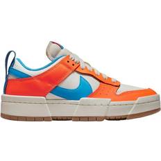 Shoes Nike Dunk Low Disrupt W - Sail/Total Orange/Gum Medium Brown/Light Photo Blue