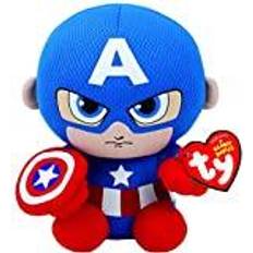 Ty Captain America Beanie 6" Plush Toy
