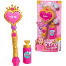 Plástico Soplado de Burbujas Love Diana Light Up Bubble Wand