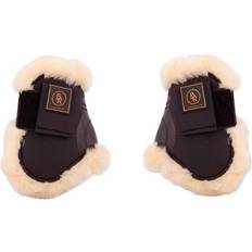 Br Protezioni Fetlock Equitation en imitation mouton Snuggle nero nero nero