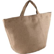 KiMood Fashion Jute Bag 2-pack - Natural