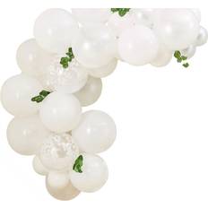 Baby Ballonbuer Ginger Ray Balloon Arches Baby Shower White 45-pack