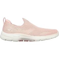 Skechers Pink Walking Shoes Skechers Go Walk 6 Glimmering W - Pink