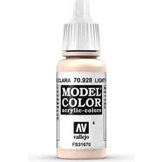 Beige Acrylic Paints Vallejo Model Color Light Flesh 17ml