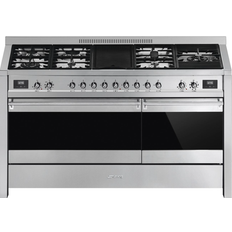 Smeg A5-81 Black, Stainless Steel