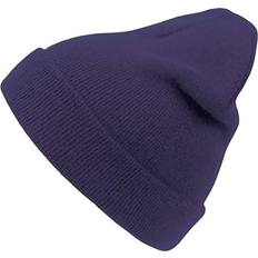 Purple Beanies Atlantis Wind Double Skin with Turn Up Beanie - Purple