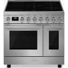 Smeg CPF92IMX Grå, Rustfrit stål