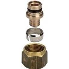 VIEGA Nippelrør 3/8" X 80 Mm Rødgods