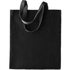Patterned Jute Bag - Black