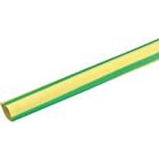 Yellow Electrical Cables HellermannTyton HELLERMANN TYTON 308-31207 Sheath thermorétrécissable 1Pièce (S) – Insulated Cable (5 m, Yellow green, 1,2 cm, 4 mm, 0,8 mm, 1 piece (S)