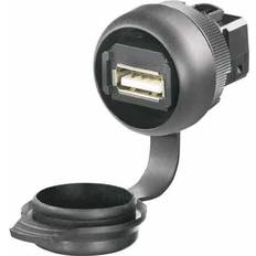 Zwart Wandcontactdozen Weidmüller IE-FCM-USB-A 1 Stuk