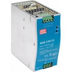 Mean Well Blocs d'alimentation Mean Well Alimentation pour rail DIN, série NDR, 24V c.c.out 10A, 240W