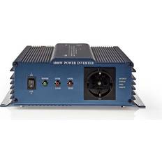 Nedis Elektronikskabe Nedis Vekselretter med ren sinusbølge 12 V jævnstrøm 230 V vekselstrøm 1000 W 1 x Schuko-udgang