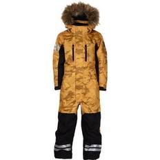 Camouflage Combi-pilotes Lindberg Camo Winter Overall - Yellow