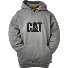 Cat Trademark Hooded Sweatshirt - Heather Grey