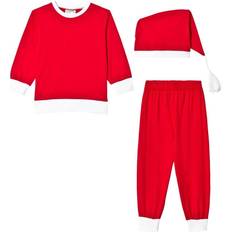 Joulu Juhlamekot Max Collection Christmas Kids Santa Costume Red 110/116