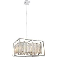 Crystal Pendant Lamps Endon Lighting Acadia Pendant Lamp 53cm