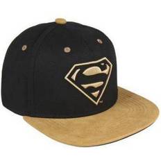 Cerda Cap Flat Peak Superman - Black/Brown (2200002925)