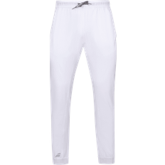 Fitness & Gym - White Trousers Babolat Play Pants Men - White