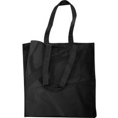 Quadra Canvas Classic Shopper Bag 2-pack - Black