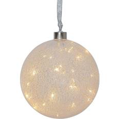 Glaskula glow Star Trading Glow Snow Pendellampa ∅ 15cm