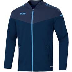 4XL Jackor Barnkläder JAKO Champ 2.0 Presentation Jacket Unisex - Seablue/Dark Blue/Sky Blue