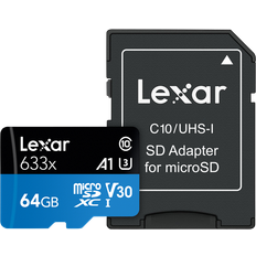 High Performance microSDXC Class 10 UHS-I U1 633x 64GB