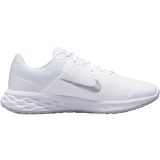 45 ⅓ - Damen Laufschuhe Nike Revolution 6 Next Nature W - White/Pure Platinum/Metallic Silver