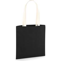 Best Fabric Tote Bags Westford Mill EarthAware Organic Bag for Life - Black/Natural