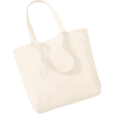 Westford Mill biologische katoenen shoppertas 16 liter (pak van 2) Paars/Grijs/Blauw